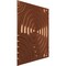 Ekena Millwork 19 5/8in. W x 19 5/8in. H Spiral EnduraWall Decorative 3D Wall Panel Covers 2.67 Sq. Ft. WP20X20SPBCO - alternate 3